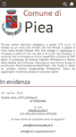 Mobile Screenshot of comune.piea.at.it